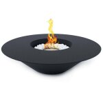 Chemin�e � bio�thanol arnesano, capacit� 1 l, surface chauffante 30, fabriqu� en italie, 60x60x15h cm ...