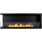 Divina fire - chemine biothanol encastrable d'angle biochemine 120x45 sutri 120 sx
