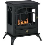 Chemine biothanol sur pied, brleur 1, 2 l, environ 3 h de dure de combustion dim. 45l x 28l x 54h ...