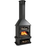 Bronpi - chemine  bois avec four ebro 15 kw