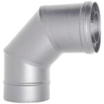 Cheminee coaxial en acier inoxydable courbe 90 d. 80 / 125 inox ce poele a pellets fabrique en italie ...