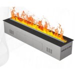 Chemine lectrique avec brleur  vapeur d'eau 3d app, insert intgr 100 pro - line