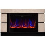 Chemin�e �lectrique harmony & adeli 1500 w ? 3 couleurs de flamme ? surface chauff�e jusqu?� 25 m� ? ...
