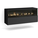Cheminée électrique led, effet flamme, 102x45x35cm, 1 ouverture, 1 porte, cheminée électrique, suspendu, ... Cheminée électrique led, effet flamme, 102x45x35cm, 1 ouverture, 1 porte, cheminée électrique, suspendu, ...