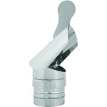 Chemin�e de fum�e rotatif en acier inoxydable cm. 13