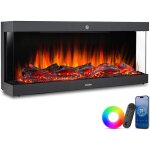 Chemin�e murale �lectrique luciano -