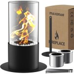 Cheminée de table bio éthanol avec pad pu pierres décoratives durée de combustion plus longue portable ... Cheminée de table bio éthanol avec pad pu pierres décoratives durée de combustion plus longue portable ...