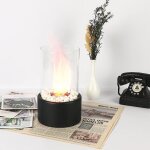 Groofoo - chemine de table au biothanol, feux de chemine chauffants, pole chauffante portative pour ...