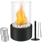 Chemine de table, cheminee de table bioethanol interieur, chemine thanol dcoration de feu de table ...
