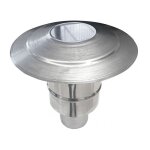 Cheminee terminal conduit de cheminee chapeau chinois / coupe - vent dn 230 Cheminee terminal conduit de cheminee chapeau chinois / coupe - vent dn 230