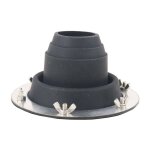 Chemine tuyau de pole joint, joint de tuyau de chemine, cric de pole de tente en silicone, raccord ...