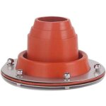 Chemin�e tuyau de po�le joint, joint de tuyau de chemin�e, cric de po�le de tente en silicone, raccord ...