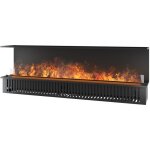 Chemine vapeur d'eau encastrable inside c2200 - flammes led multicolores, effet 3d, app mobile, rservoir ...