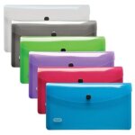 Chemises enveloppes pp elba hawai - m�lange de couleurs, chemises transparentes avec fermeture � pression ...