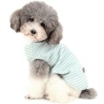 Chemises pour petit chien chat t - shirt ray� d'�t� cool en coton doux v�tement pour chihuahua chiot ...