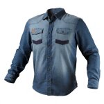 Chemise de travail en jean, taille m