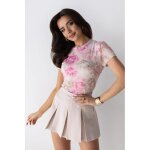 Chemisier en tulle uni clo vence