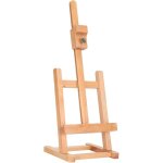 Chevalet en bois, petits artistes rglable htre bureau support d'affichage de peinture chevalet de table ...