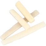 Chevalet en os pour guitare acoustique, sillet et �crou (2 pi�ces). accessoires pour guitare acoustique. ...