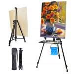 Chevalet de peinture d'ext�rieur r�glable en aluminium, � trois cols, 50 - 155 cm