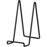 Chevalet support presentoir porte assiette - noir metal support assiette decorative - support cadre photo ...