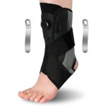 Chevill�re pour hommes & femmes, chevill�re r�glable avec bouton rotatif, stabilisateur de cheville pour ...