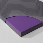 Chicasassurmatelas, 160x200x8cm, surmatelas en gel, surmatelas en mousse froide 7 zones ? fermet� h2 ...