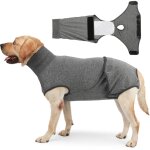 Chien post operatoire femelle combinaison sterilisation body pour chien castration male t shirt medical ...