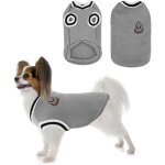 Chiens vtements pour chien tricot chaud, gris, l, 4xl