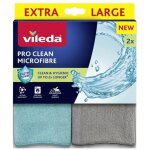 Chiffon enzymatique vileda pro clean, lot de 2