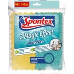 Chiffons en microfibre spontex magic effect 2 pi�ces.