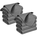 Chiffons de nettoyage 30x30cm, lot de 10 chiffon magique de microfibre Épaissi réutilisables pour vitre ... Chiffons de nettoyage 30x30cm, lot de 10 chiffon magique de microfibre Épaissi réutilisables pour vitre ...