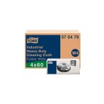 Tork - chiffon de nettoyage industriel ultra - rsistant blanc w4, multi - usages, 60 chiffons