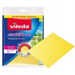 Chiffon de nettoyage de vitres absorbant universel vileda actifibre
