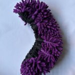 Microfibre �ponge chiffon de rechange pour balai franges �lastique d�contamination nettoyage rapide poils ...