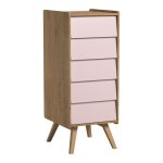 Chiffonnier vox vintage bois rose