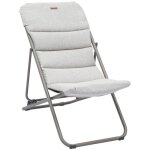 Chilienne de jardin empilable pliable nillia caf� - hesp�ride