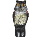 Chouettes �pouvantails pour jardin et ext�rieur - effraie les pigeons et les oiseaux - fonctionne sans ...