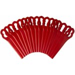 100pcs pa6 lames pour coupe bordures einhell ge ct 18 li, gc ct 18 / 24 li, bg ct 18 li, rg ct 18 li, ...