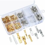 Choyclit - 150 pi�ces cosse a sertir electrique automobile kit, 6, 3mm 4, 8mm 2, 8mm fil �lectrique connecteur ...