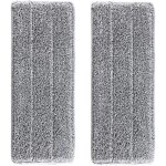 2 housses de recharge microfibre balai balai auto clean and dry remplacement microfibre / tampons pour ...