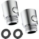 Choyclit - 2 pices stop douche, vanne d'arrt pommeau de douche g1 / 2, economiseur d'eau pour robinet ...