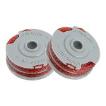 2 x bobine et ligne de coupe bordure pour flymo contour 500 power plus 500 et 500xt - choyclit