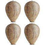 Choyclit 4 pièces leurre de nid de guêpe suspendu faux piège leurre en papier non toxique dissuasion ... Choyclit 4 pièces leurre de nid de guêpe suspendu faux piège leurre en papier non toxique dissuasion ...
