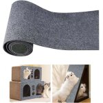Choyclit ? tapis � gratter autocollant pour chat 40x200cm ? griffoir mural pour prot�ger meubles ? facile ...
