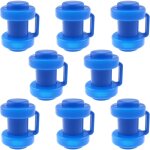 8pcs cagoules de 25 mmtrampolines, capuchage final du trampoline, convient pour tous les poteaux de rseau ...