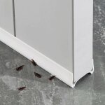 Choyclit bande d'tanchit en bas de porte, souple isolant phonique thermique bande, porte bas joint ...