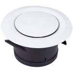 Choyclit - bouche d'extraction et d'insufflation d'air 100, sl. gt 3 griffes a joint - grille de ventilation ...