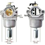 Carburateur de rechange pour tracteur de tondeuse briggs & stratton 17, 5 i / c ohv - choyclit