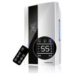Choyclit - déshumidificateur 300ml / d, déshumidificateur electrique silencieux avec réservoir 1500ml, ... Choyclit - déshumidificateur 300ml / d, déshumidificateur electrique silencieux avec réservoir 1500ml, ...
